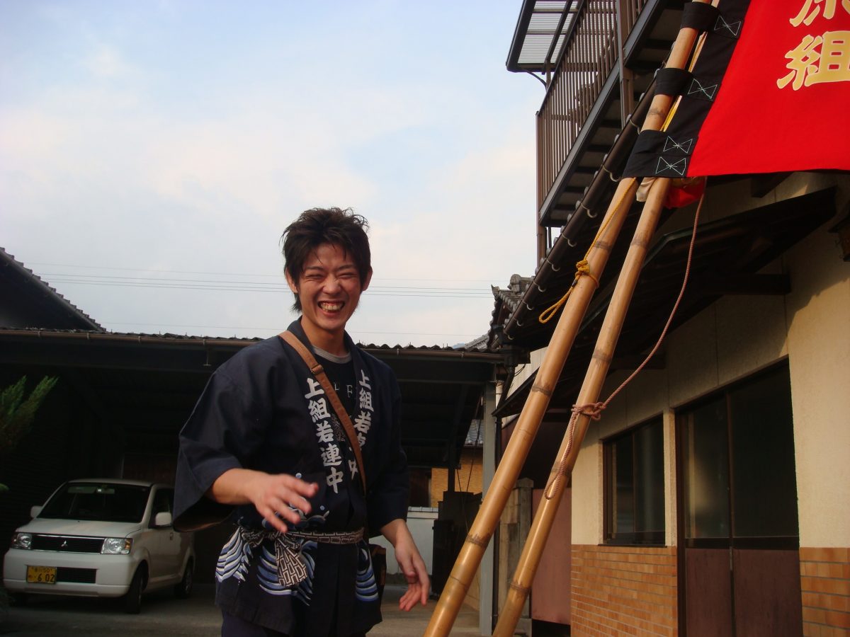 2008年 多度津町山階 秋祭り 村遣い 上小原獅子組