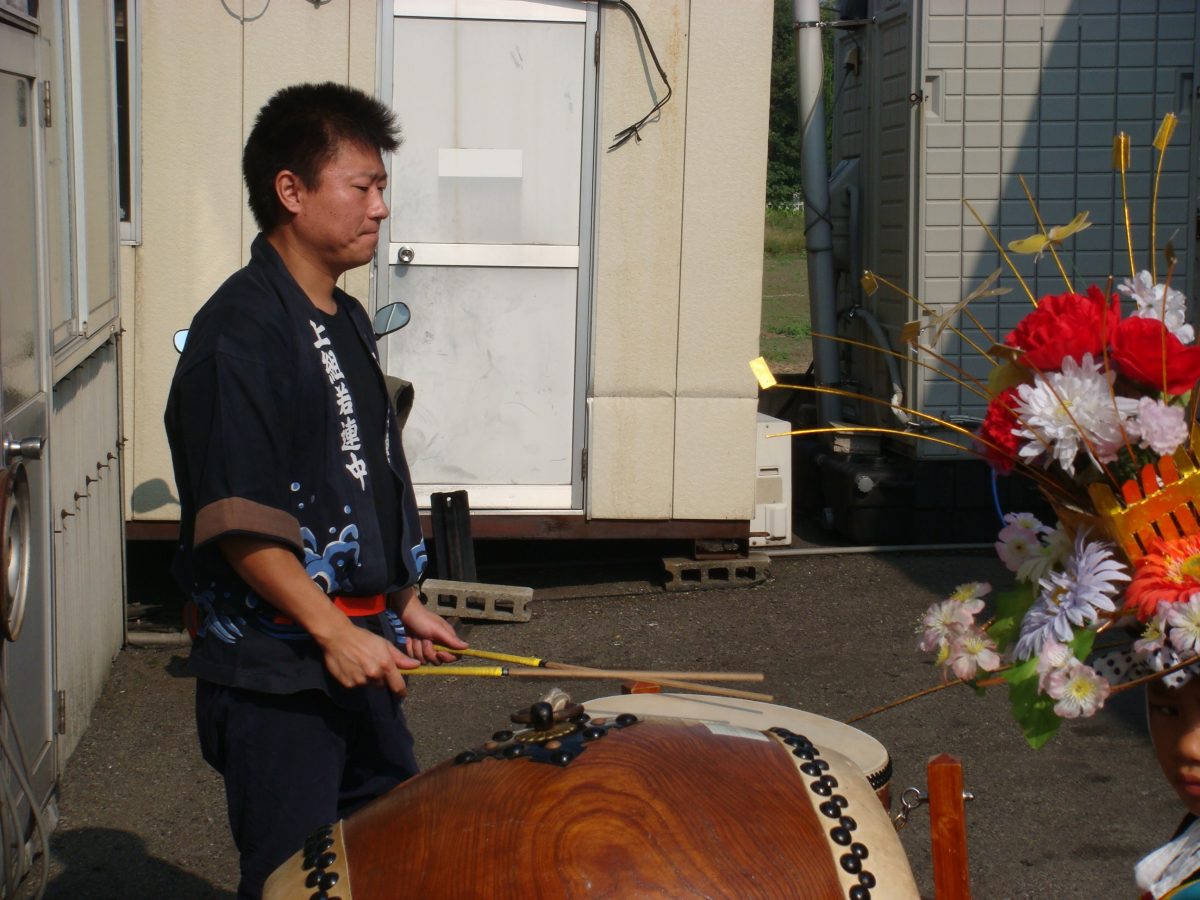2008年 セイサンエクスプレス 秋祭り ヘンド獅子 上小原獅子組