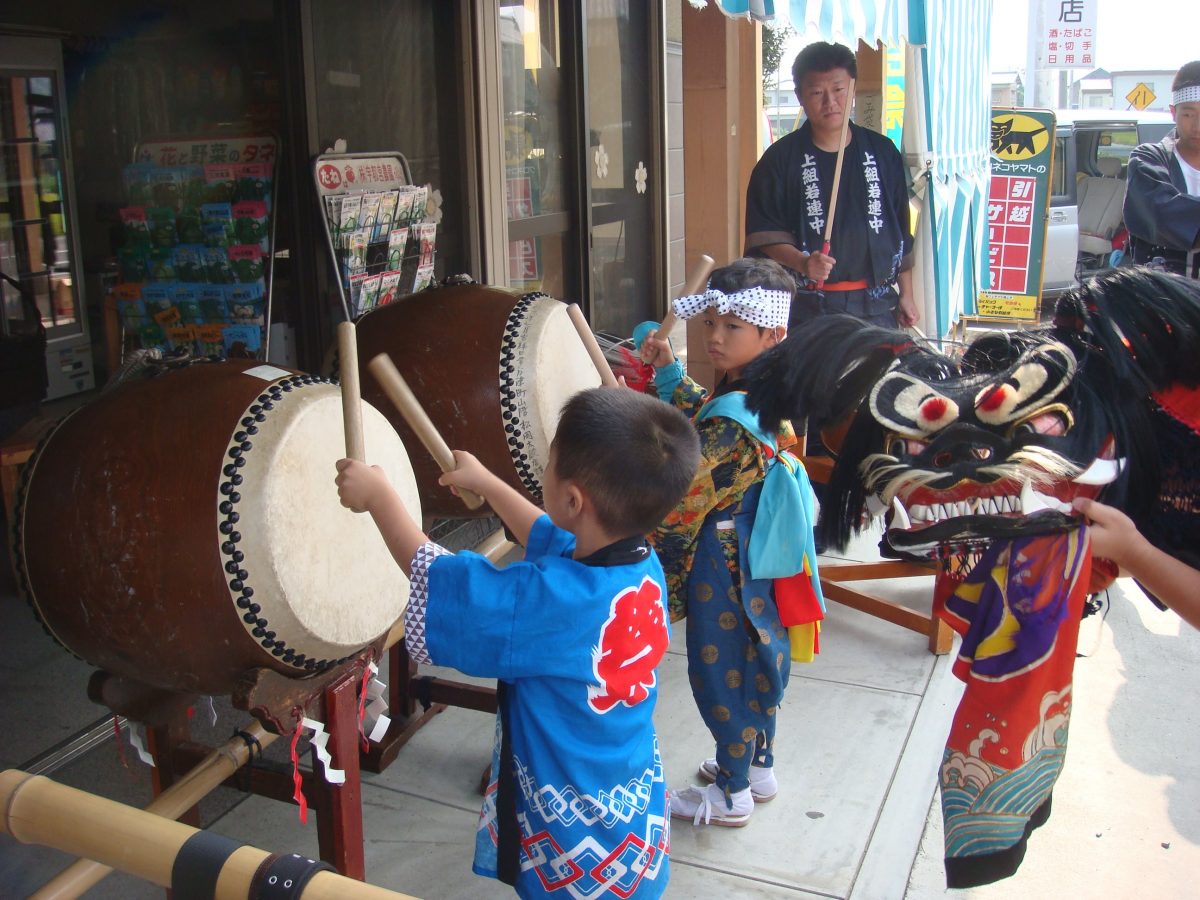 2008年 上小原獅子組 秋祭り 亀山酒店