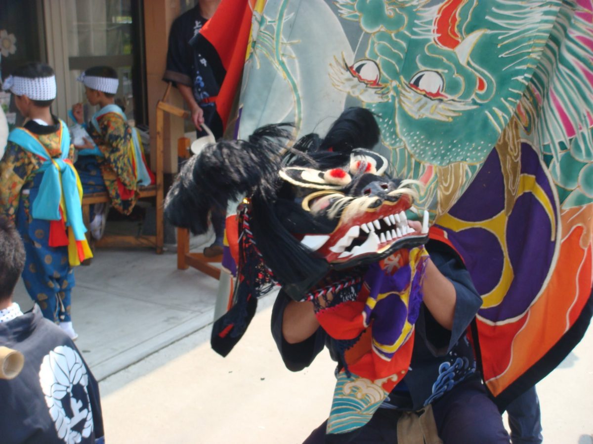 2008年 上小原獅子組 秋祭り 亀山酒店
