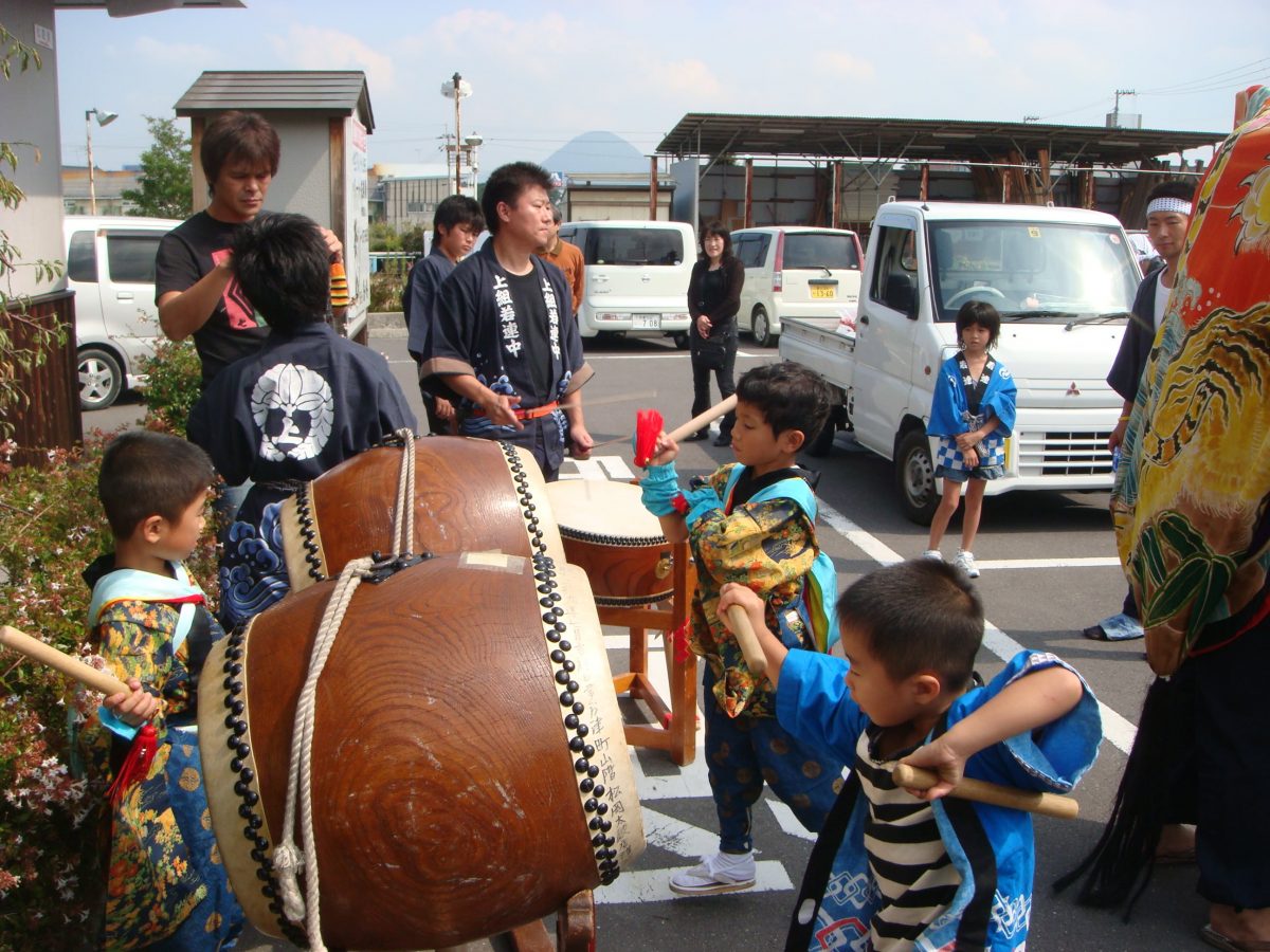 2008年 長田 in 香の香 秋祭り ヘンド獅子 上小原獅子組