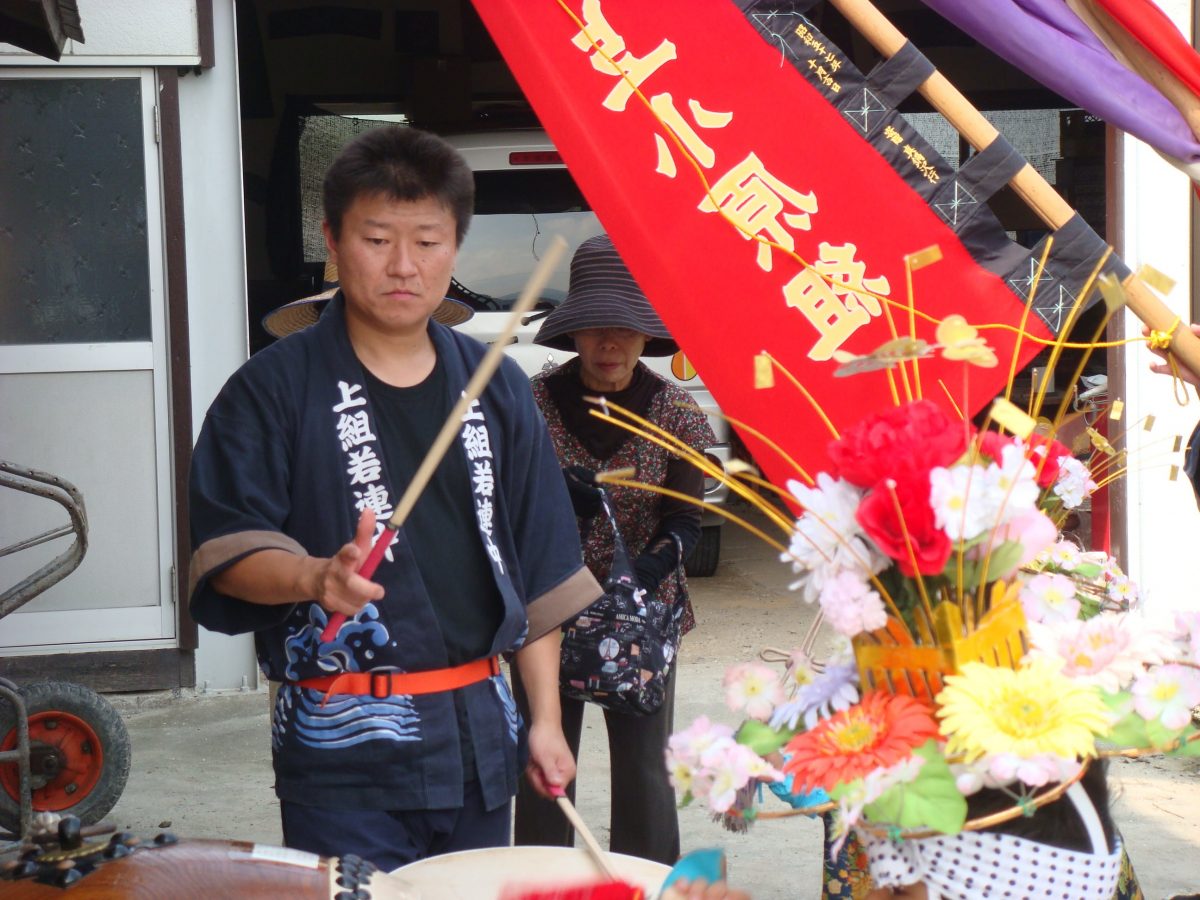 2008年 多度津町山階 秋祭り 村遣い 上小原獅子組