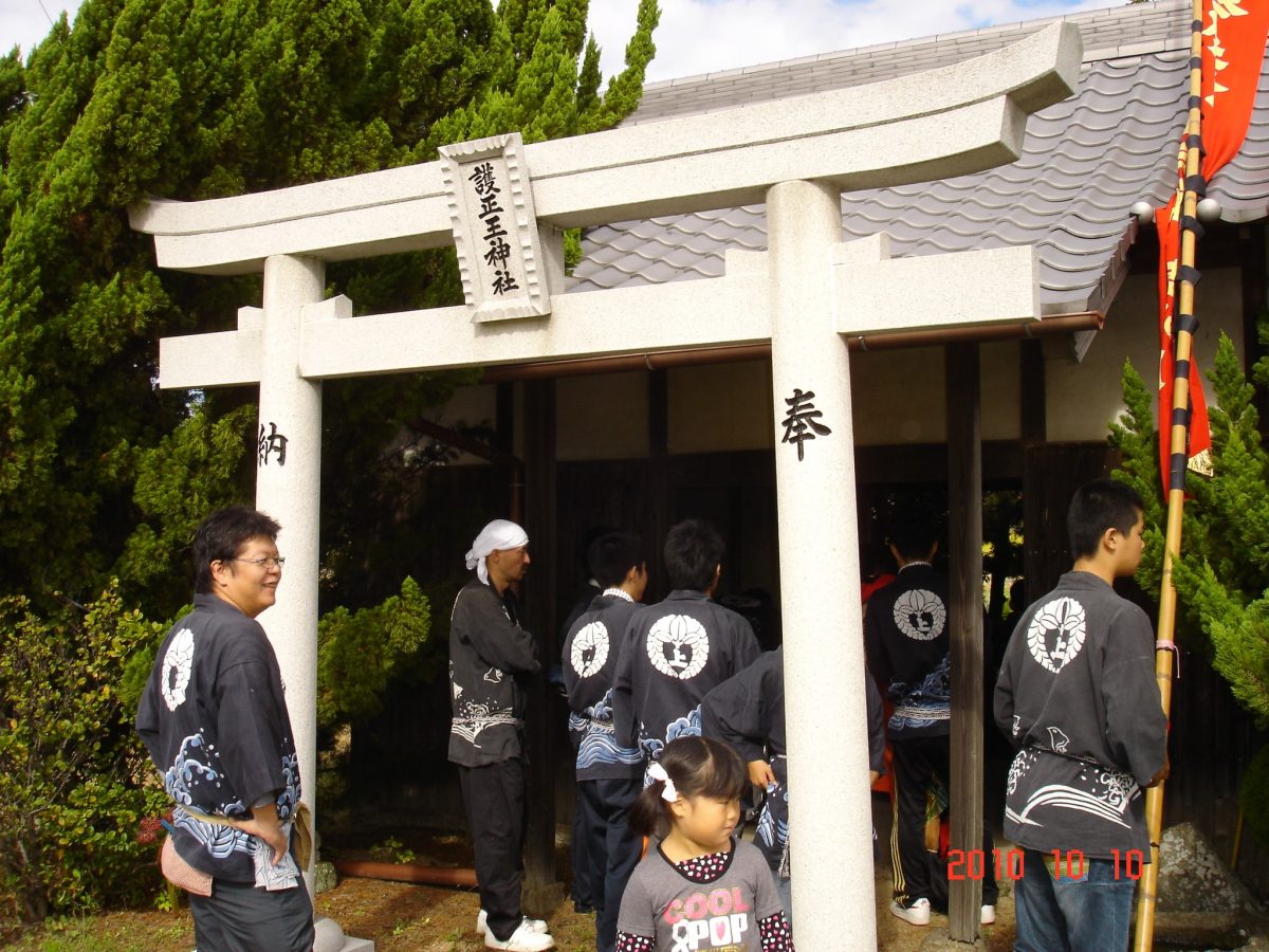 2010年 多度津町山階 秋祭り 小祭り 上小原獅子組