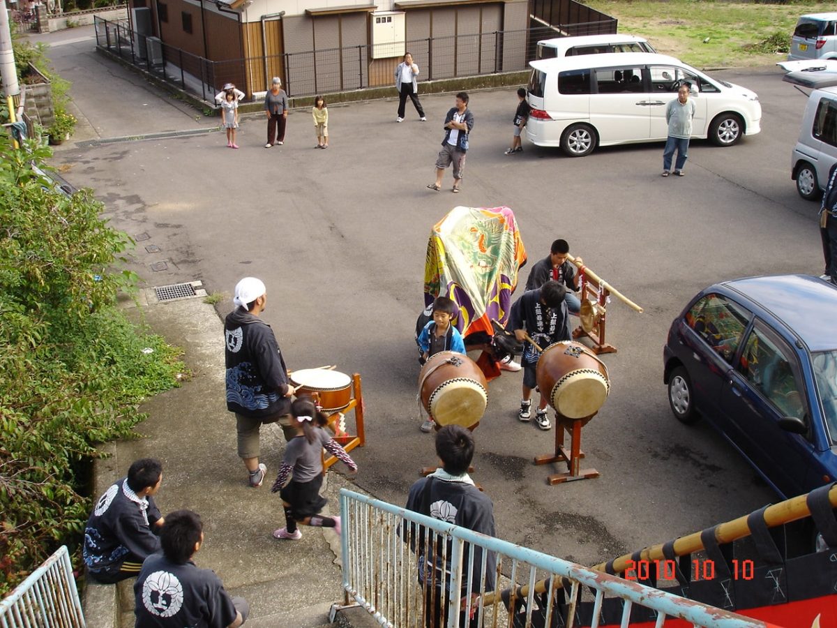 2010年 多度津町山階 秋祭り 小祭り 上小原獅子組