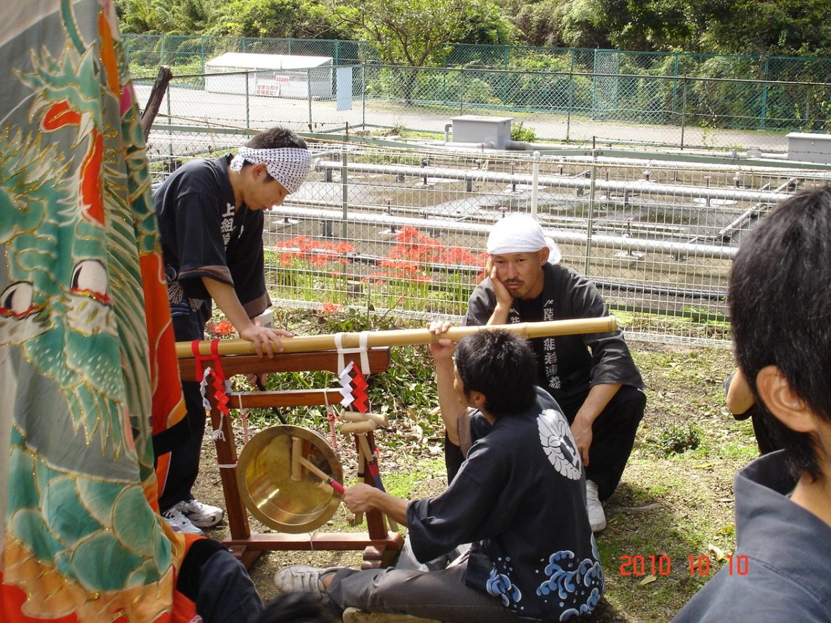 2010年 多度津町山階 秋祭り 小祭り 上小原獅子組