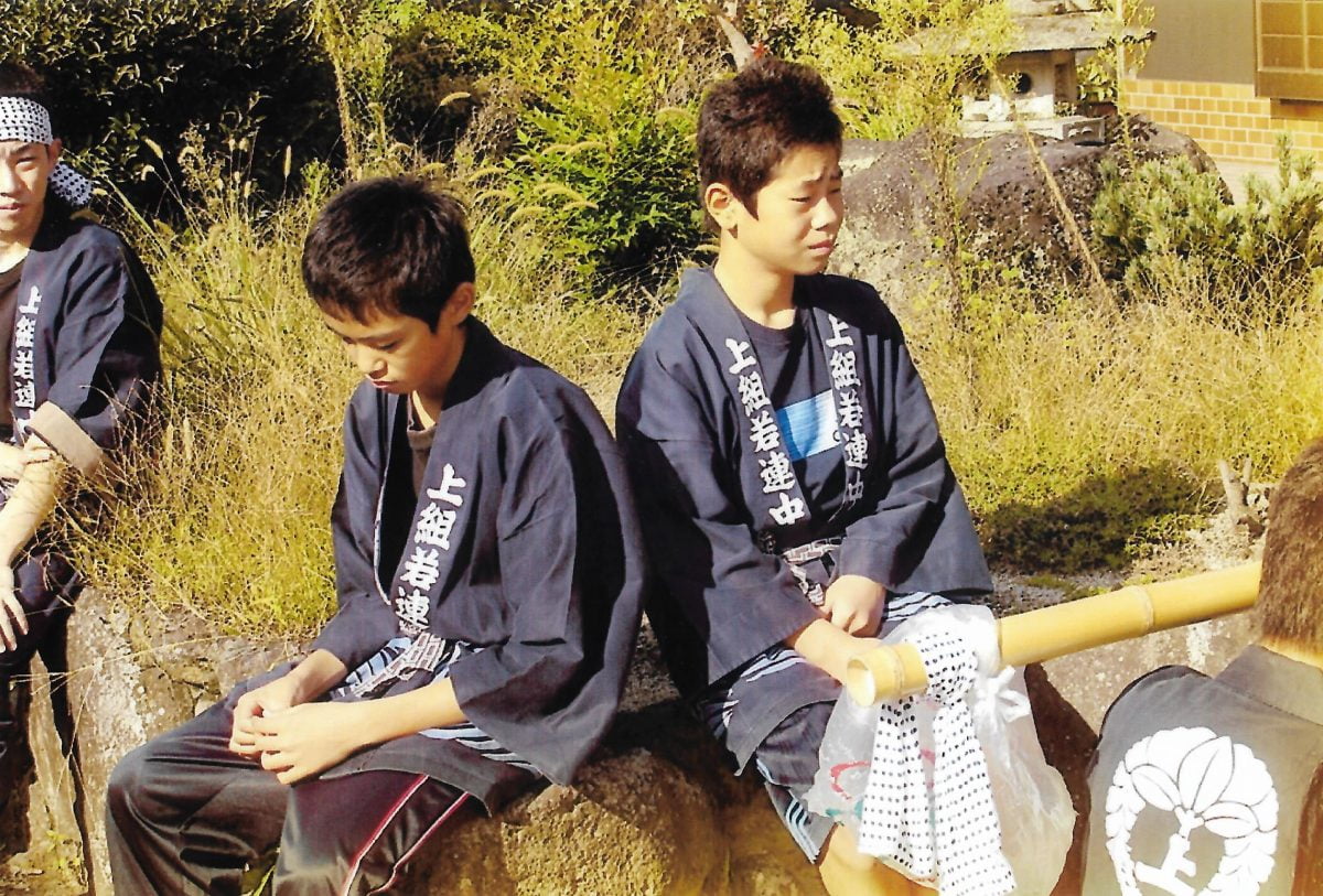 2011年 多度津町山階 秋祭り 村遣い 上小原獅子組