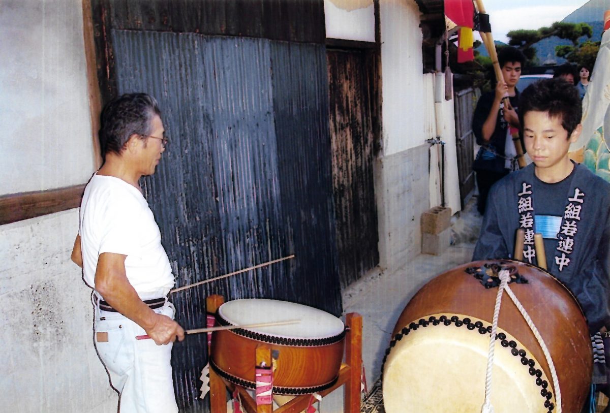 2011年 多度津町山階 秋祭り 村遣い 上小原獅子組