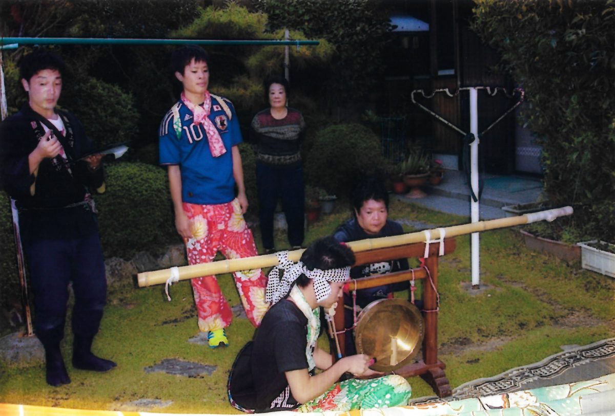 2011年 多度津町山階 秋祭り 村遣い 上小原獅子組