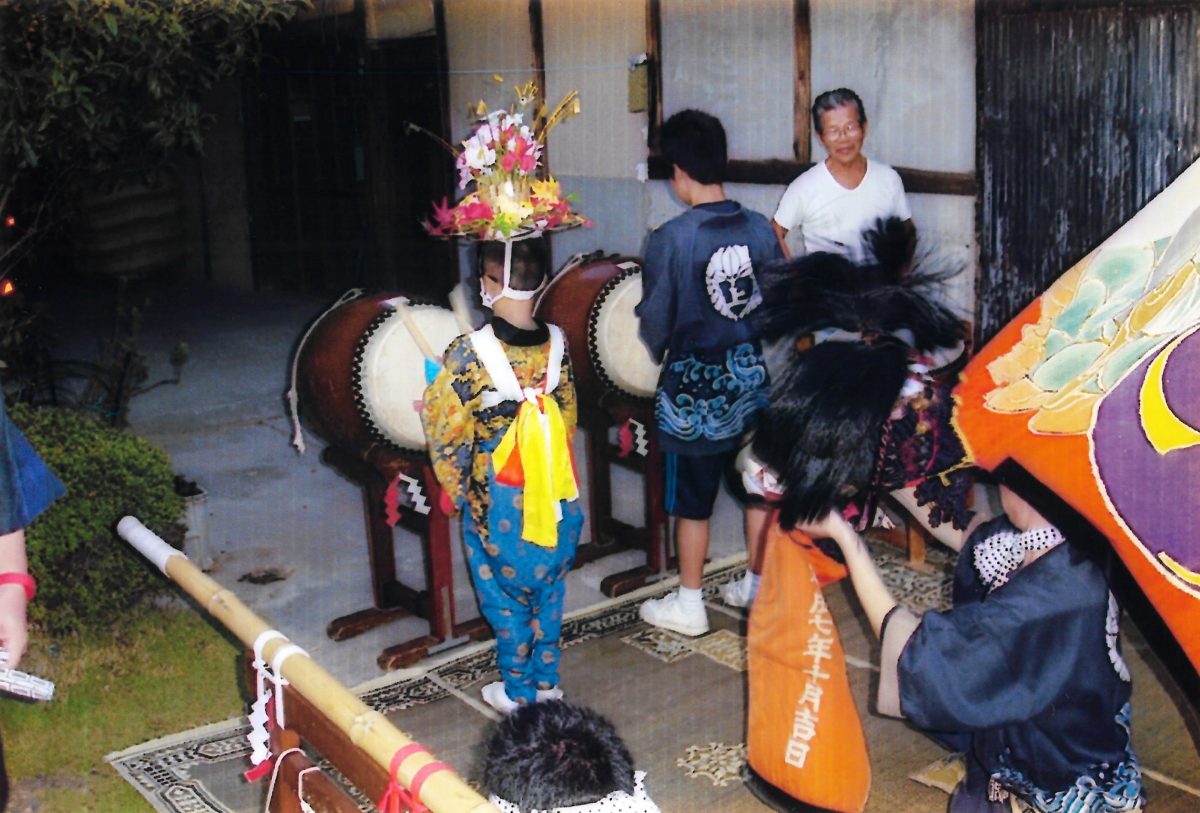 2011年 多度津町山階 秋祭り 村遣い 上小原獅子組