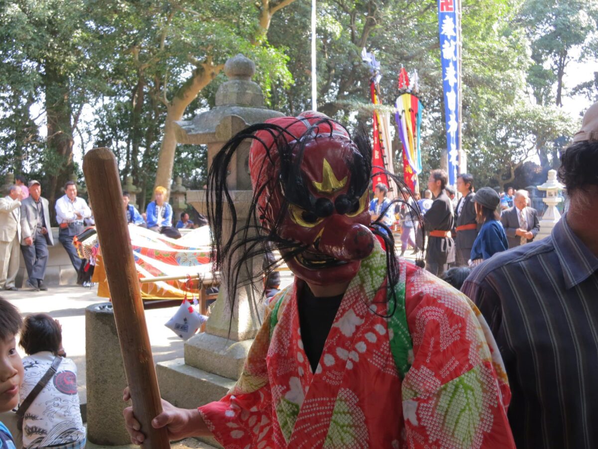 2012年 多度津町山階・春日神社 秋季例大祭 記念 上小原獅子組 ダカ