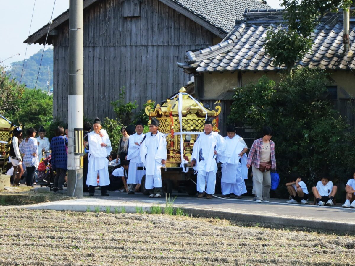 2012年 多度津町山階・春日神社 秋季例大祭 神幸