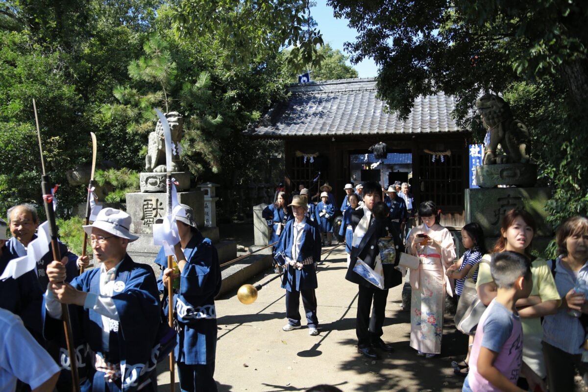 2013年 多度津町山階・春日神社 秋季例大祭 神幸