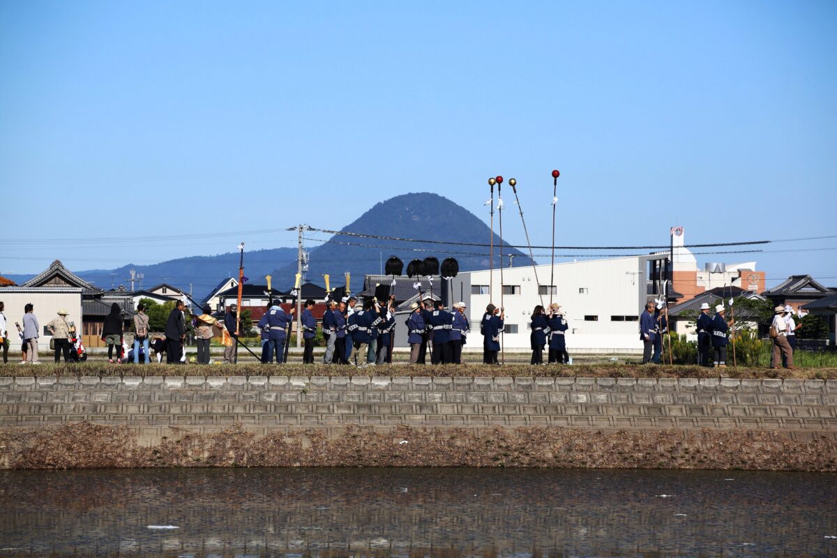 2013年 多度津町山階・藤波池 秋季例大祭 池まわり