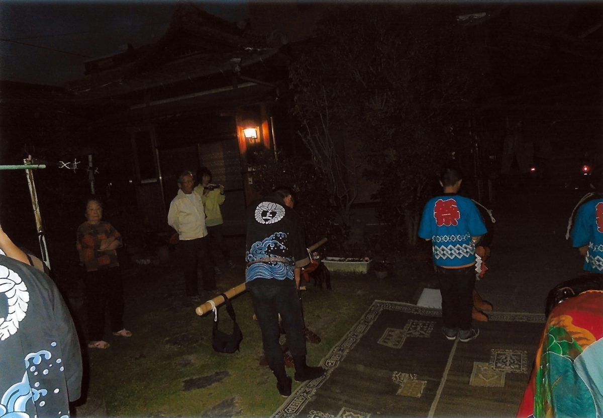 2014年 多度津町山階 秋祭り 村遣い 上小原獅子組