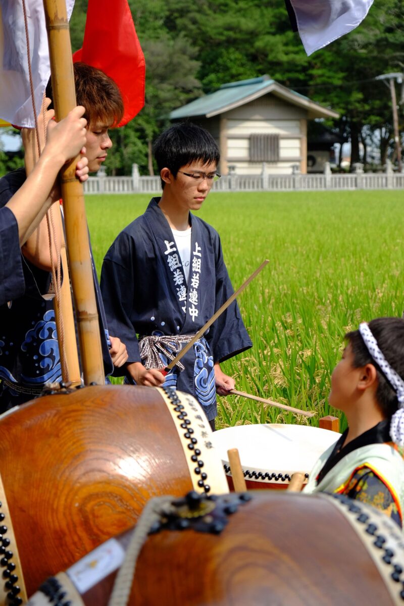 2016年 多度津町山階・春日神社 秋季例大祭 神輿休 上小原獅子組