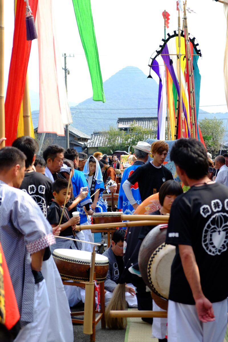 2016年 多度津町山階・春日神社 秋季例大祭 神輿休