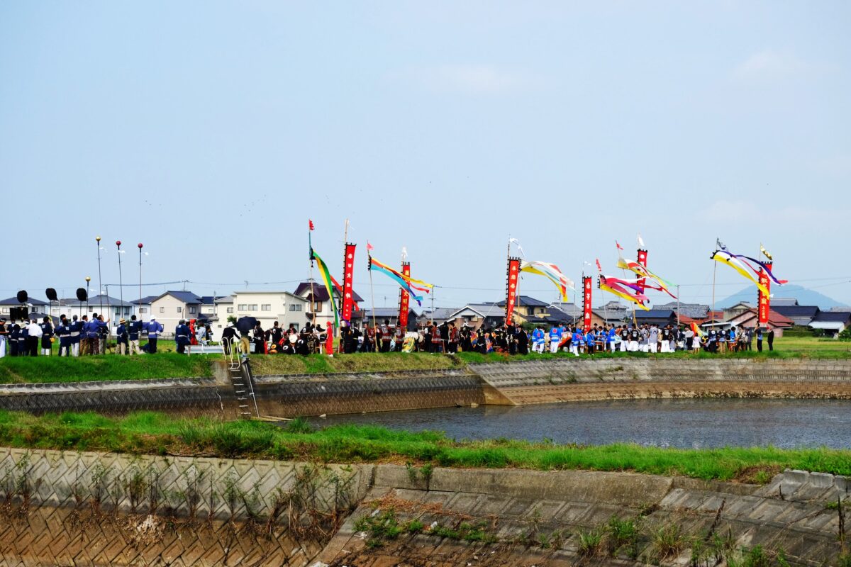 2016年 多度津町山階・藤波池 秋季例大祭 池まわり