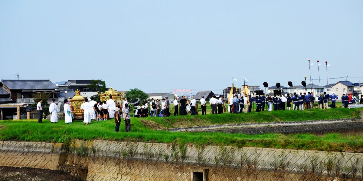 2016年 多度津町山階・藤波池 秋季例大祭 池まわり