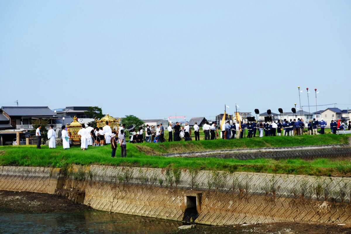 2016年 多度津町山階・藤波池 秋季例大祭 池まわり