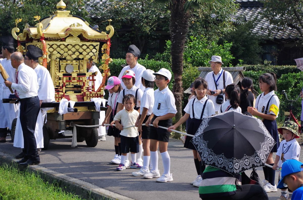 2016年 多度津町山階・春日神社 秋季例大祭 神幸