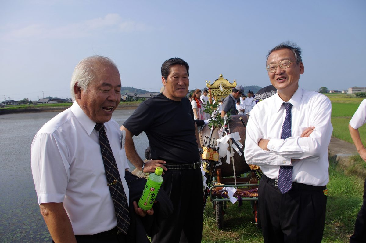 2016年 多度津町山階・藤波池 秋季例大祭 池まわり