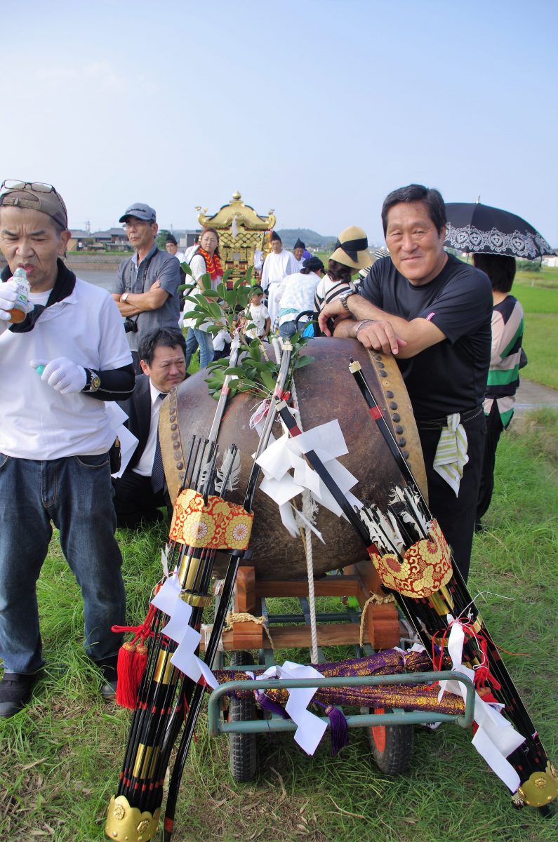 2016年 多度津町山階・藤波池 秋季例大祭 池まわり