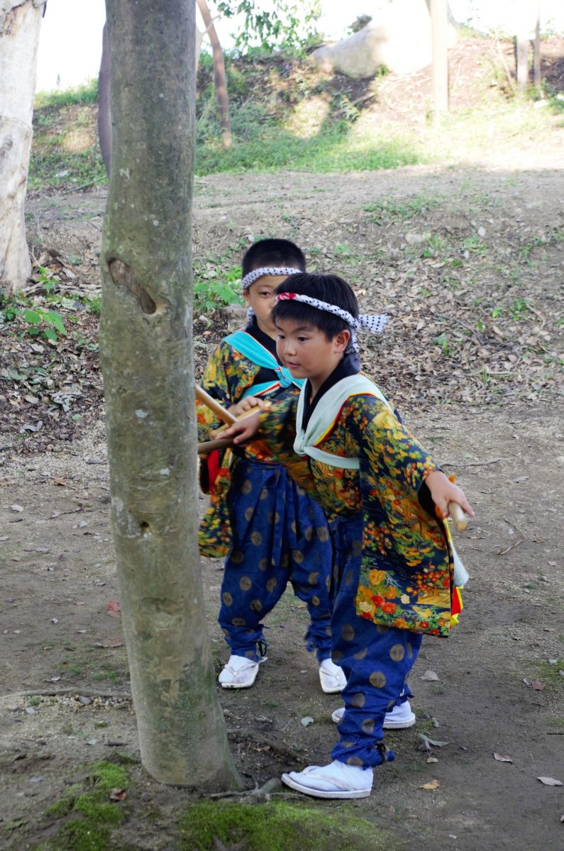 2016年 多度津町山階・春日神社 秋季例大祭 記念 上小原獅子組