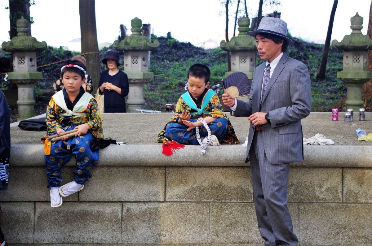 2016年 多度津町山階・春日神社 秋季例大祭 記念 上小原獅子組