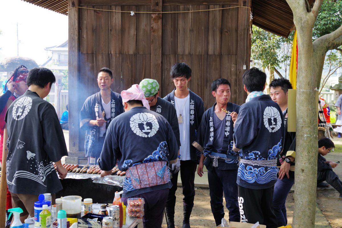 2016年 多度津町山階・春日神社 秋季例大祭 記念 上小原獅子組