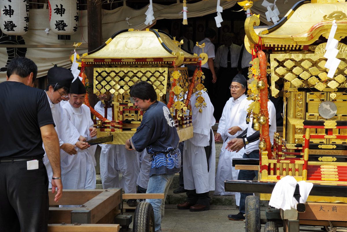 2016年 多度津町山階・春日神社 秋季例大祭 神幸