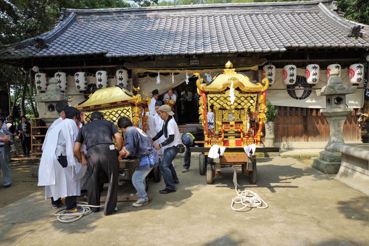 2016年 多度津町山階・春日神社 秋季例大祭 神幸