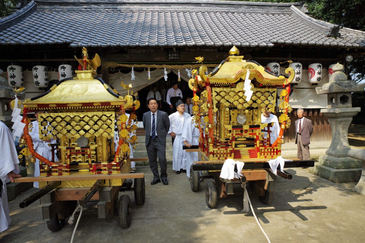 2016年 多度津町山階・春日神社 秋季例大祭 神幸