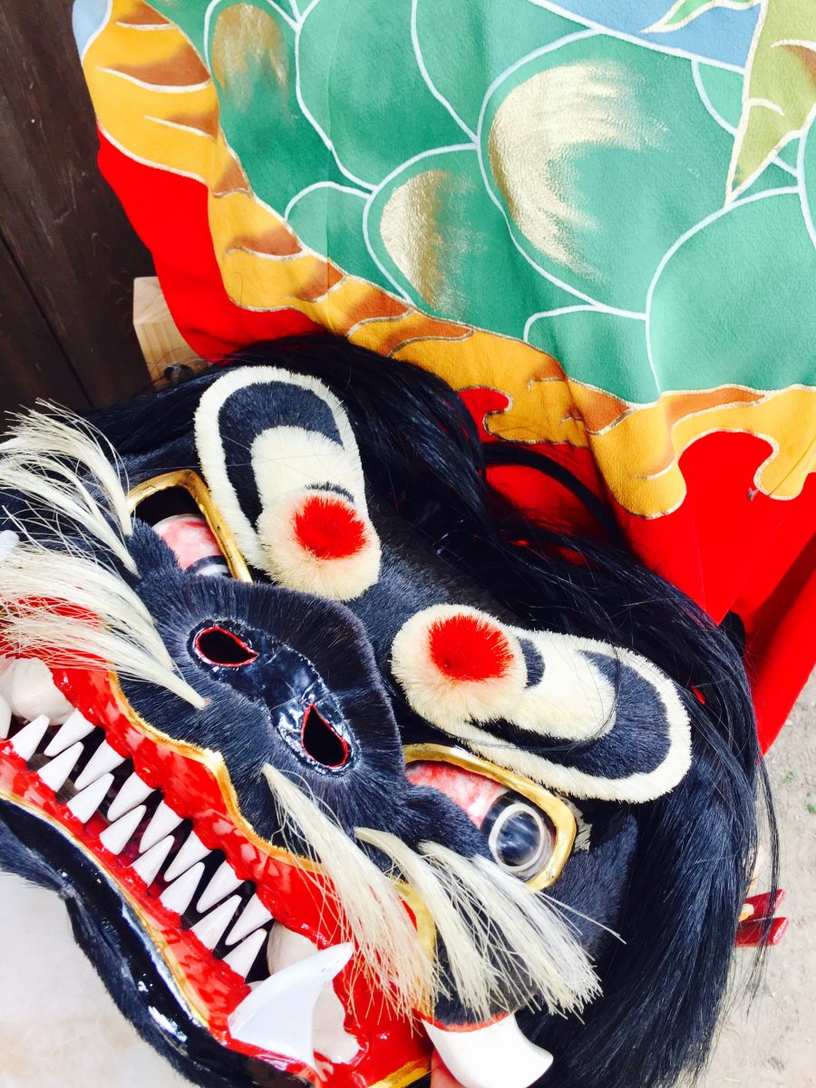 2016年 多度津町山階・春日神社 秋季例大祭 記念 上小原獅子組