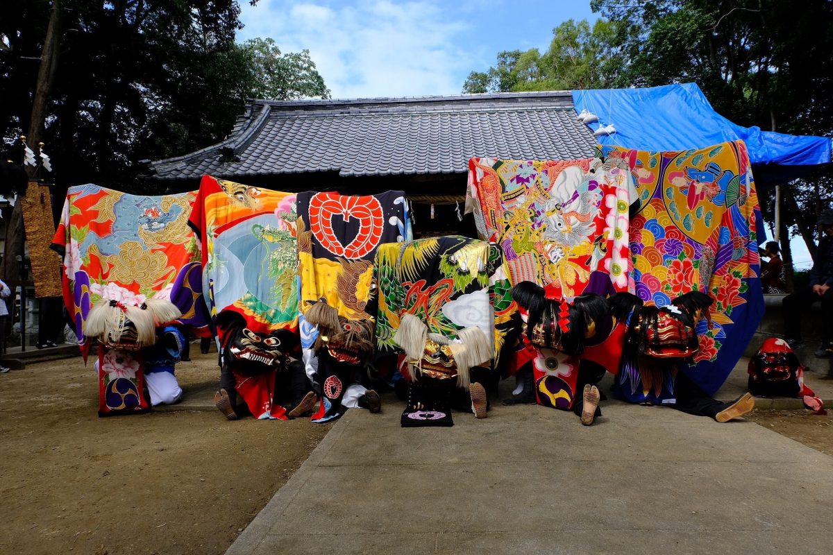 2018年 多度津町山階・春日神社 秋季例大祭 記念 山階獅子組