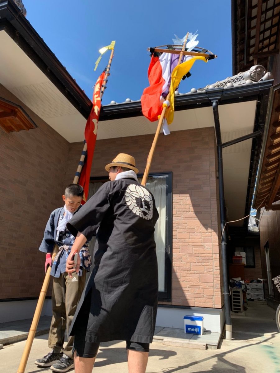 2019年 多度津町山階 秋祭り 村遣い 上小原獅子組
