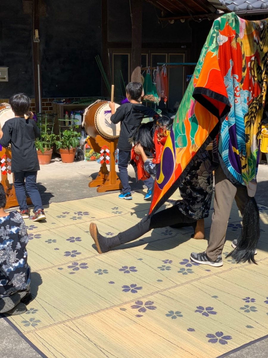2019年 多度津町山階 秋祭り 村遣い 上小原獅子組