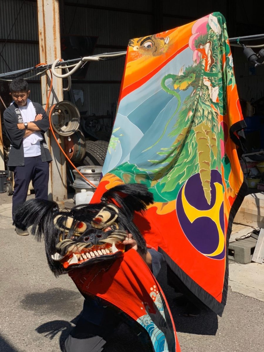 2019年 セイサンエクスプレス 秋祭り ヘンド獅子 上小原獅子組