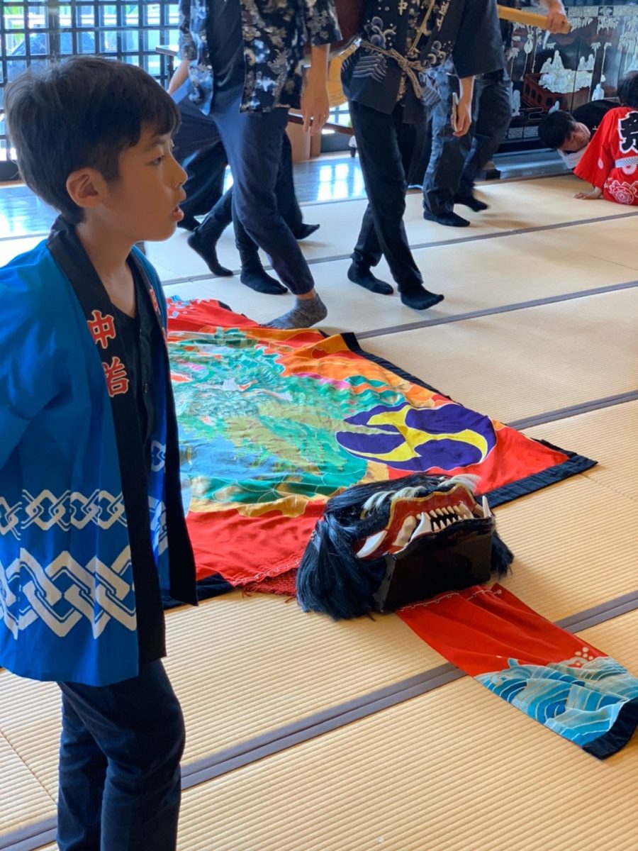 2019年 円通寺 秋祭り ヘンド獅子 上小原獅子組