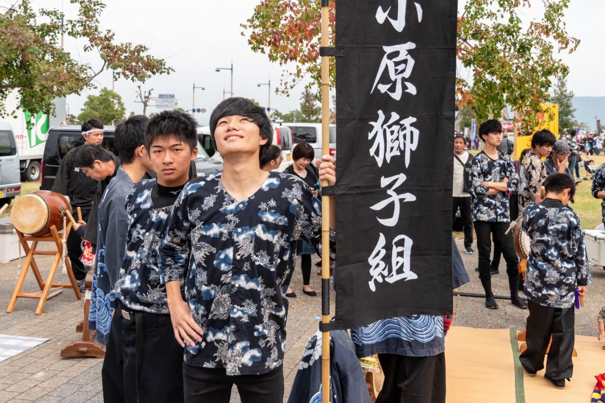 獅子舞王国さぬき2019 記念 上小原獅子組
