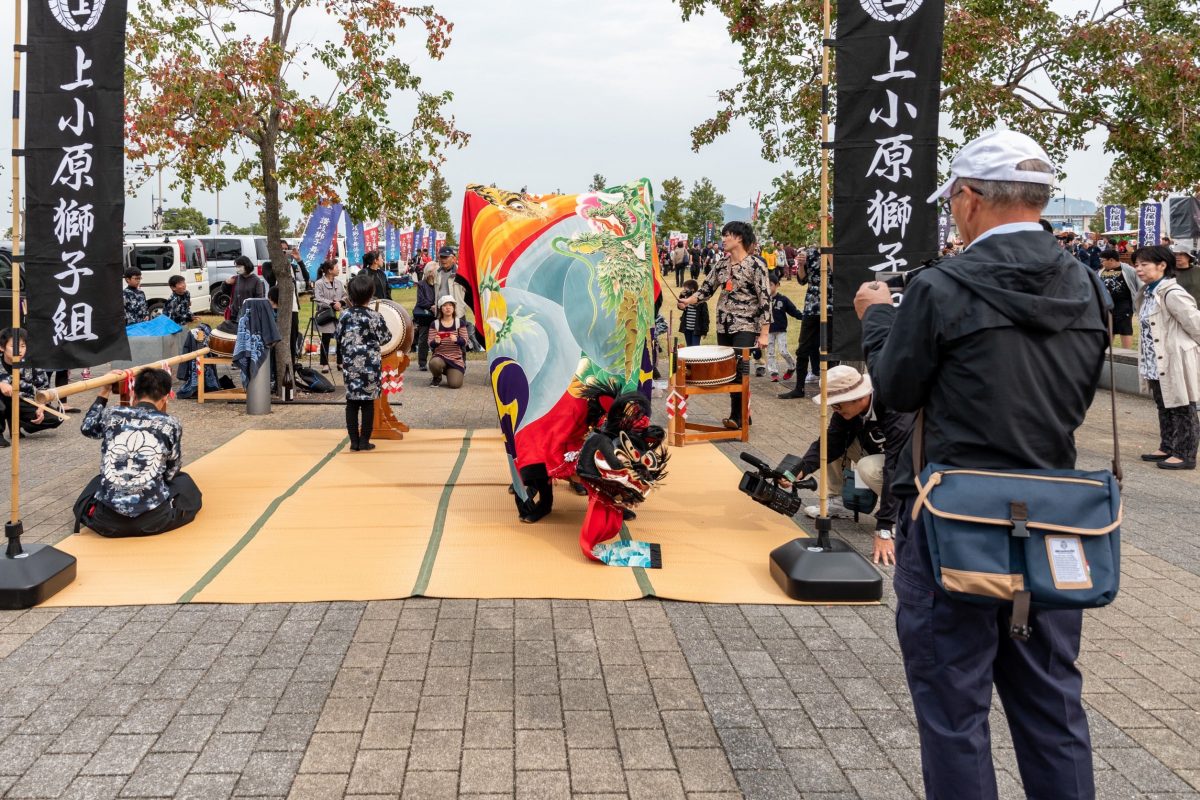 獅子舞王国さぬき2019 一斉演舞 上小原獅子組
