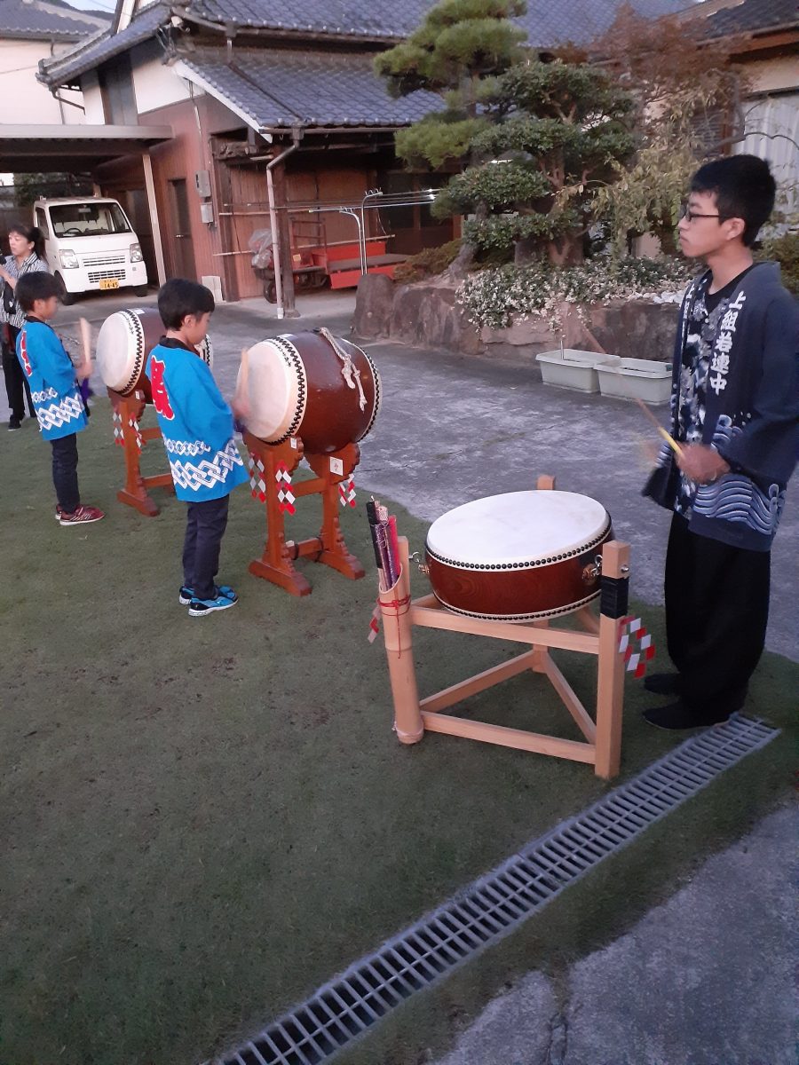 2019年 多度津町山階 秋祭り 村遣い 上小原獅子組
