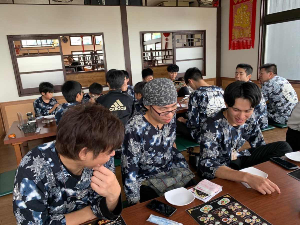 2019年 第35回四箇地区文化祭 打ち上げ 上小原獅子組
