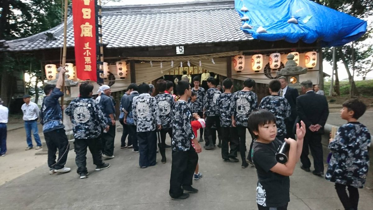 2019年 多度津町山階・春日神社 秋季例大祭 記念 上小原獅子組