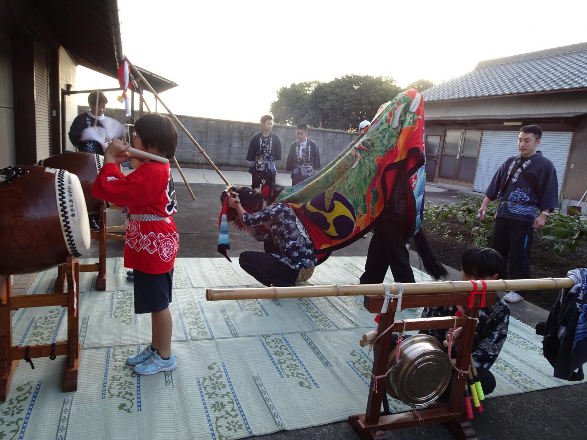 2019年 多度津町山階 秋祭り 村遣い 上小原獅子組