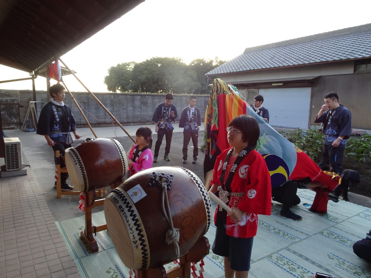 2019年 多度津町山階 秋祭り 村遣い 上小原獅子組