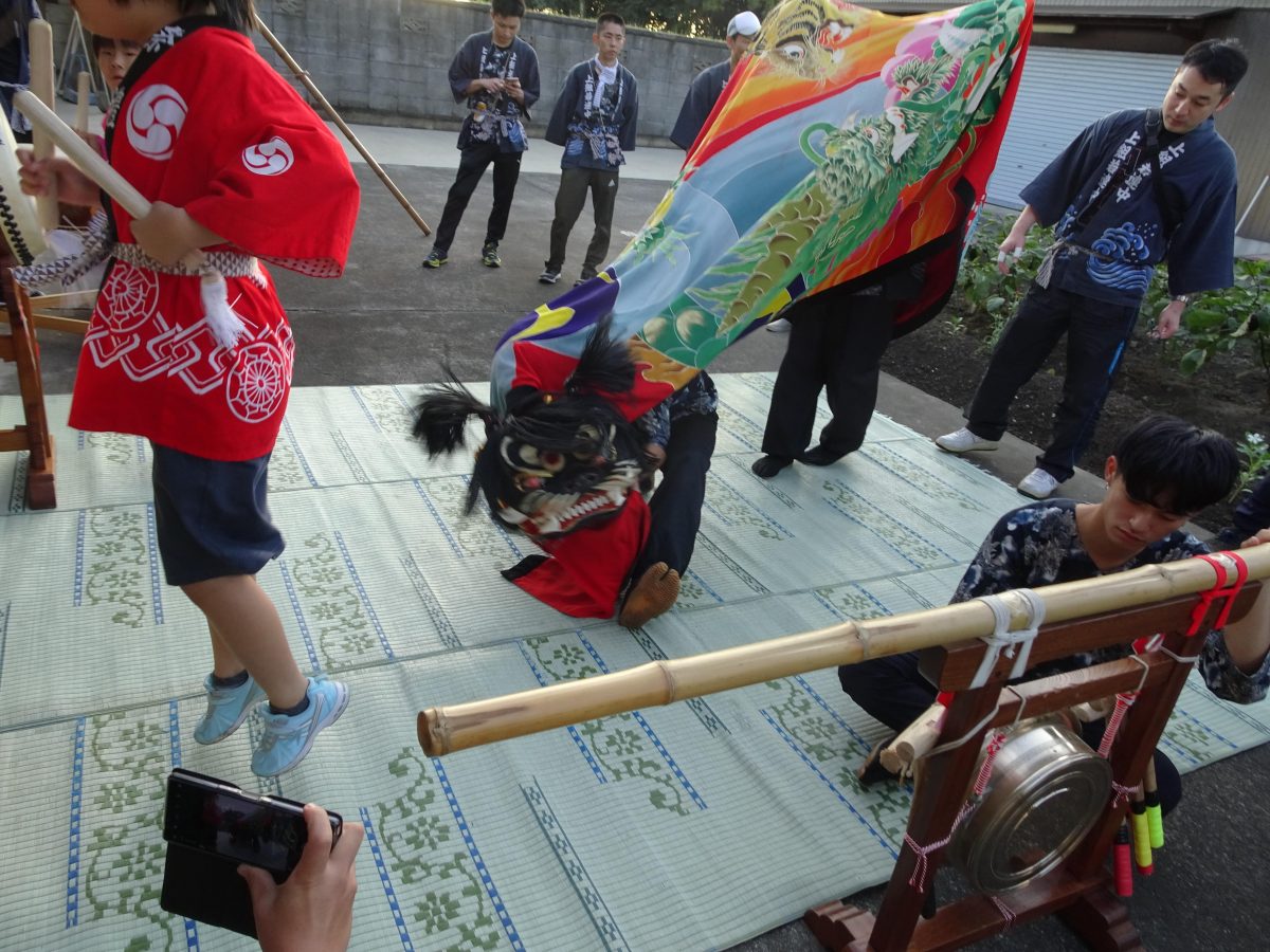 2019年 多度津町山階 秋祭り 村遣い 上小原獅子組