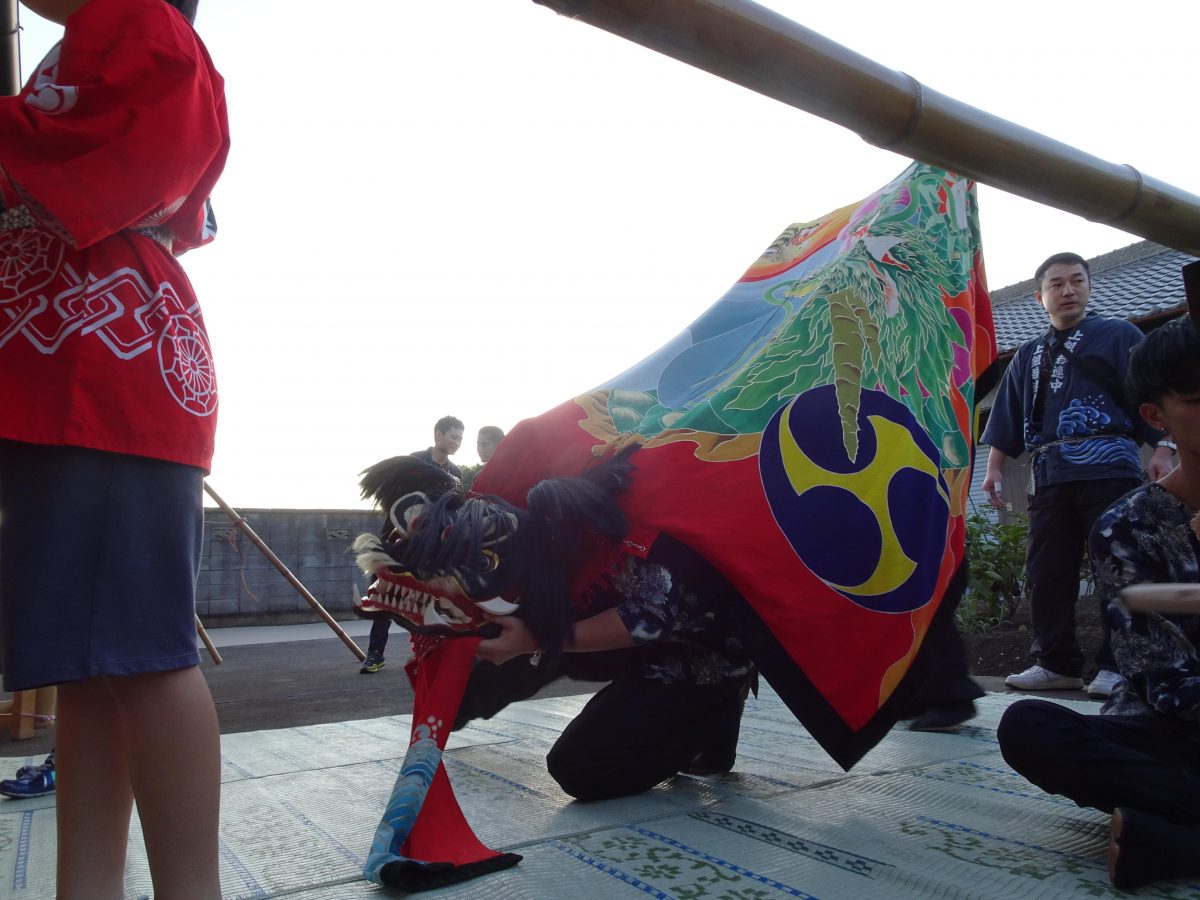 2019年 多度津町山階 秋祭り 村遣い 上小原獅子組