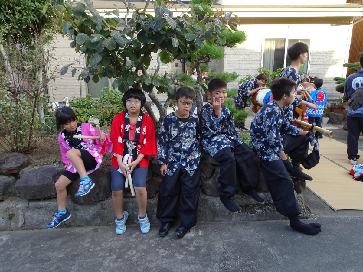 2019年 多度津町山階 秋祭り 村遣い 上小原獅子組