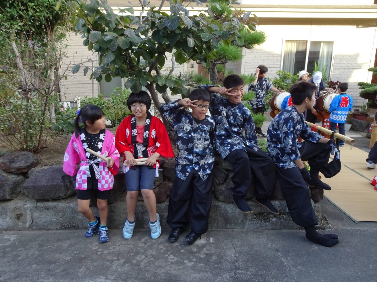 2019年 多度津町山階 秋祭り 村遣い 上小原獅子組