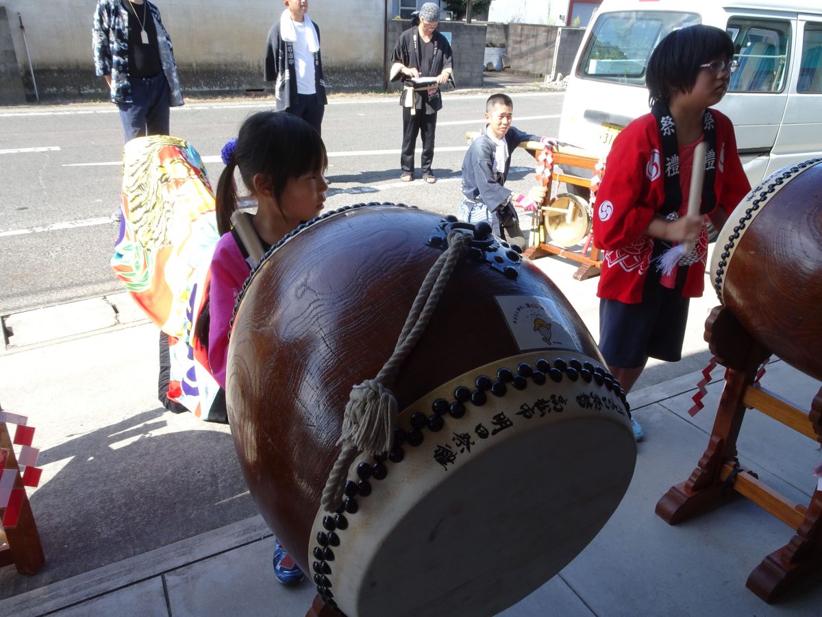 2019年 亀山酒店 秋祭り ヘンド 上小原獅子組